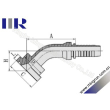 Raccords de tuyau de 45 degrés Psi SAE Flange 6000 Interlock (87643)